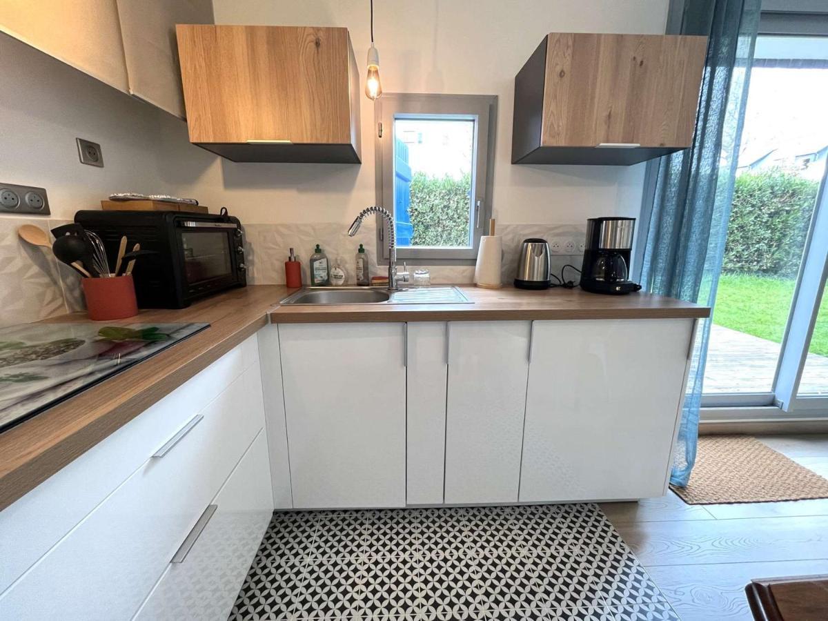 Charmant Appart T2 Renove En 2023 Avec Jardin De 140M², A 900M De La Plage - Benodet - Fr-1-481-137 מראה חיצוני תמונה